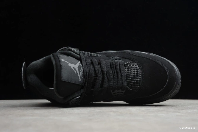 (2020) 4 Black Jordan Cat Air CU1110-010 1115